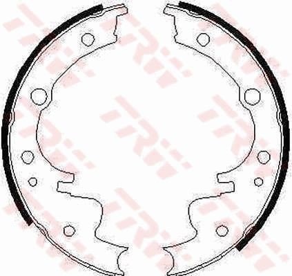 Bremsesko sett TRW GS6220 Bremsesko sett TRW GS6220