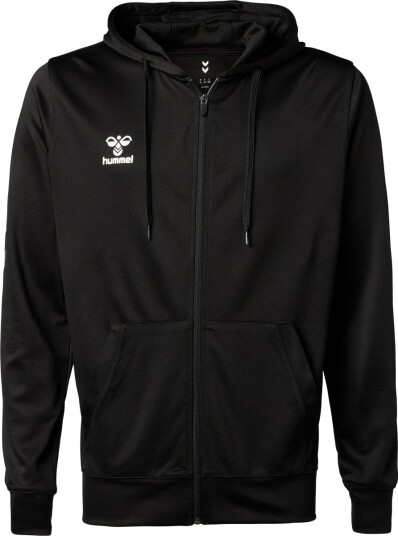 hummel Pulse Performance Full Zip Hettegenser Herre Svart 2XL