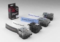 Brother P-Touch Tape Rød på Hvit 36mm (8m)