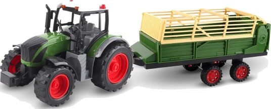 Madej Radiostyrt Traktor Med Henger