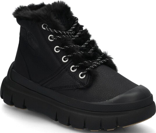 Palladium Pallapop Hi Zip Wl   BLACK   39