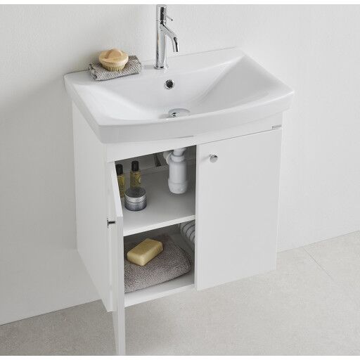 Westerbergs Lycka Servantskap 2 skuffer 552x338x575 mm Hvit Matt