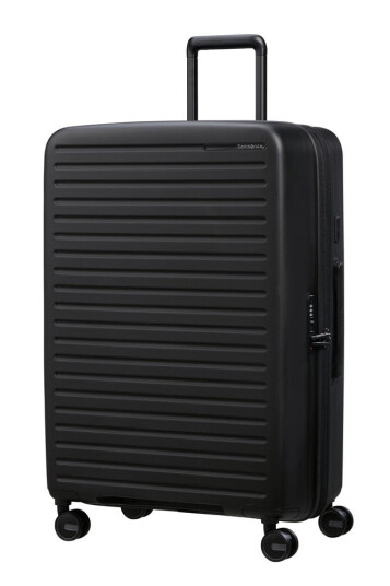 Samsonite RESTACKD utvidbar stor koffert 75 cm Black