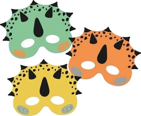 Folat BV - Dino Roars Masks 6 pcs.