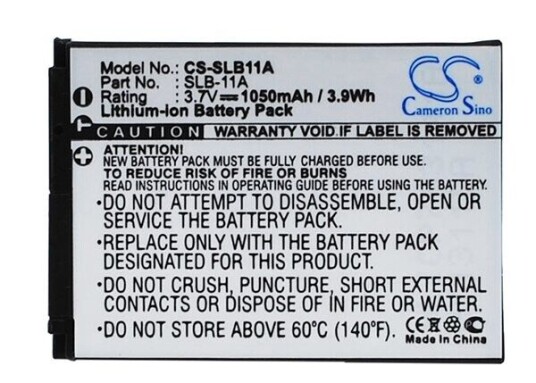 Samsung TL320 batteri (1050 mAh 3.7 V) Samsung TL320 batteri (1050 mAh 3.7 V)