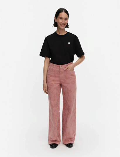 Marimekko Maridenim Wide Unikko L Pink 29 34
