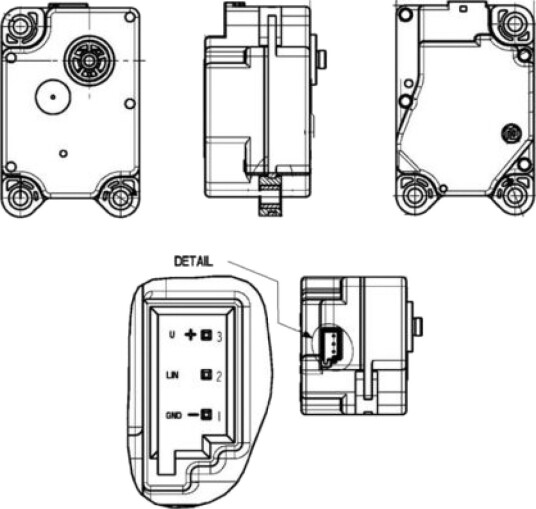 Stillelement, blandeklaff MAHLE AA 15 000P