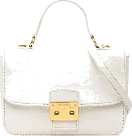 Miu Miu Pre owned Dame Pre owned Hvit ONE SIZE,