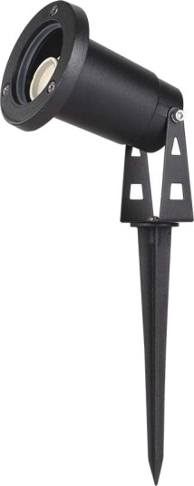 V Tac V Tac mini hage lampe med spyd GU10 IP65 Svart uten lyskilde