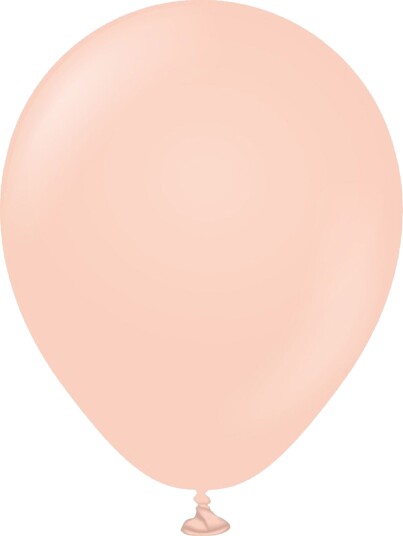 Ballongkungen Ballonger Professional Mini Macaron Laksrosa 100-pakning 1053006-100