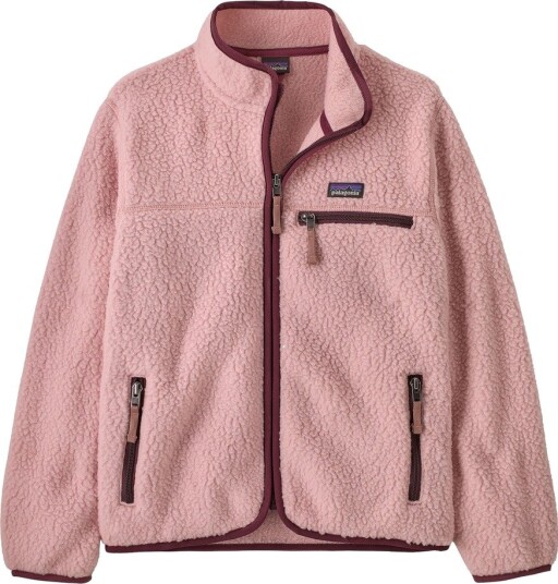 Patagonia Kids Retro Pile Jacket Fuzzy Mauve L (12år)