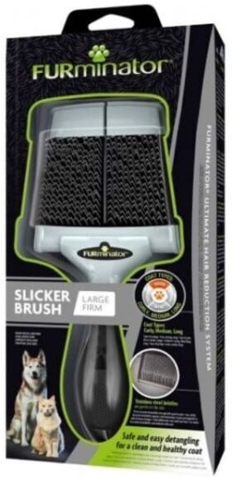 Furminator Poodle Brush For Dogs And Cats L Firm
