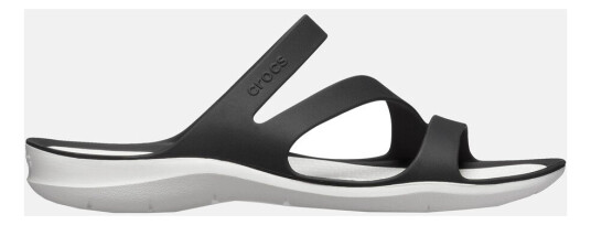 Crocs Swiftwater Sandal W Black/White 37.5 Tøffler