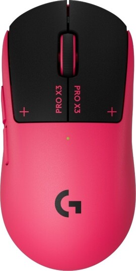 Logitech G PRO X3 SUPERSTRIKE Rosa Gamingmus med LIGHTSPEED 2.4 GHz Teknologi