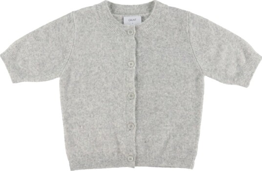 Grunt Cardigan Strikk GrIsa Grå Grunt 10 år 140 Cardigan