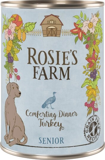 Rosie'S Farm Våtfôr Senior Kalkun 6 X 400 G