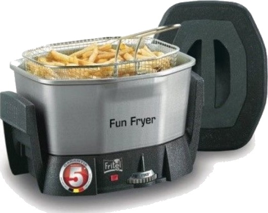 FRITEL Starter Deep Fryer 1.5 liters Black/gray/silver
