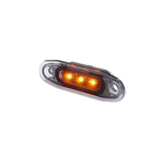 Posisjonslys PURELUX Side Marker Dark   12/24V / 79 mm Oransje