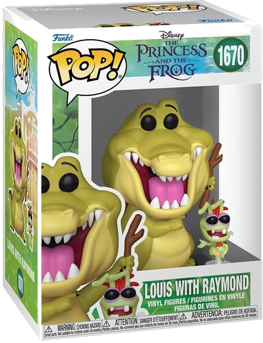 Funko POP! & Buddy: The Princess and the Frog  Louis with Raymond