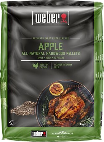 Weber pellets eple 8kg Weber pellets eple 8kg