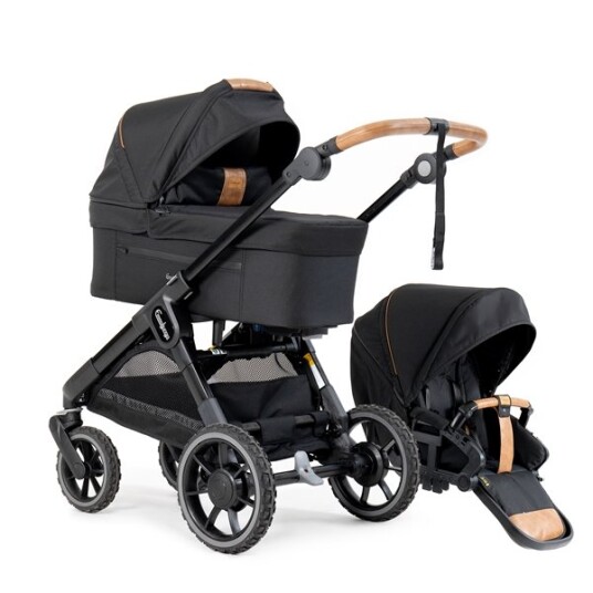 Barnevogn Komplett Emmaljunga Sento Max Flat Outdoor Black