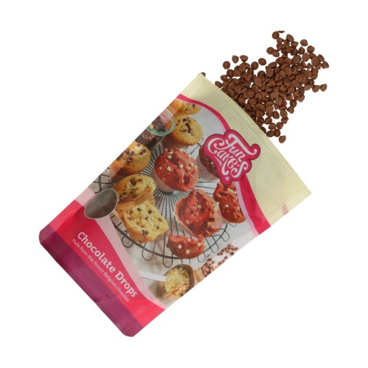 Funcakes Bakestabile Sjokoladedråper Melkesjokolade 350g 