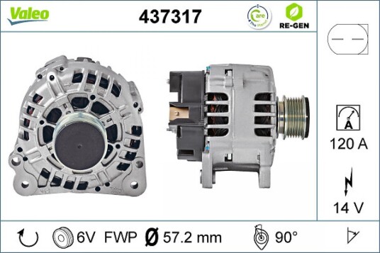 Dynamo VALEO 437317
