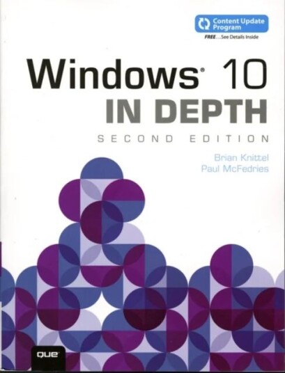 Windows 10 In Depth Av Brian Knittel, Paul Mcfedries