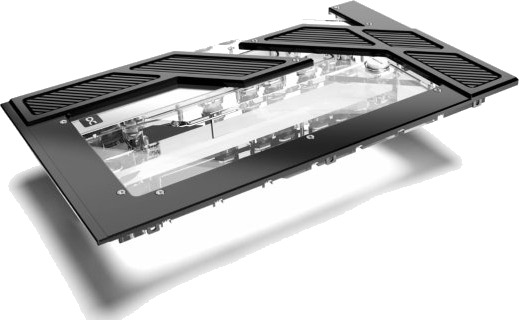 Alphacool 13848 bakplate sort/gjennomsiktig 13848 Alphacool 13848 bakplate sort/gjennomsiktig 13848