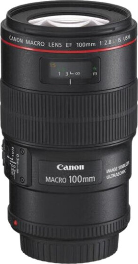 Canon EF 100mm f/2.8L Makroobjektiv med Bildestabilisering Canon EF 100mm f/2.8L Makroobjektiv med Bildestabilisering