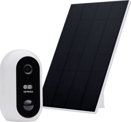 CONECTO OVERVÅKINGSKAMERA + SOLCELLEPANEL CONECTO OVERVÅKINGSKAMERA + SOLCELLEPANEL