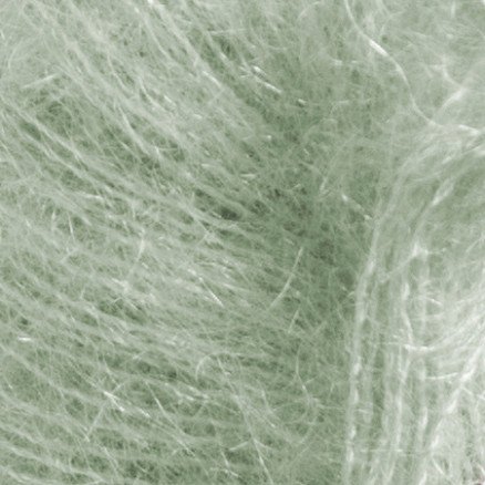 Järbo Fin Mohair Silke Garn 35 Lys Grønn