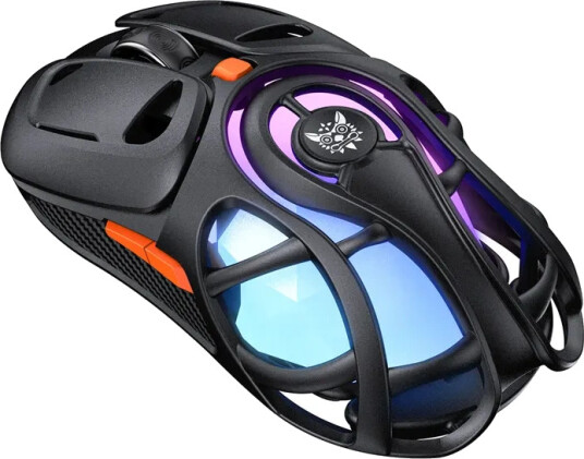 Onikuma DM02 Gamingmus med RGB-Belysning - Svart
