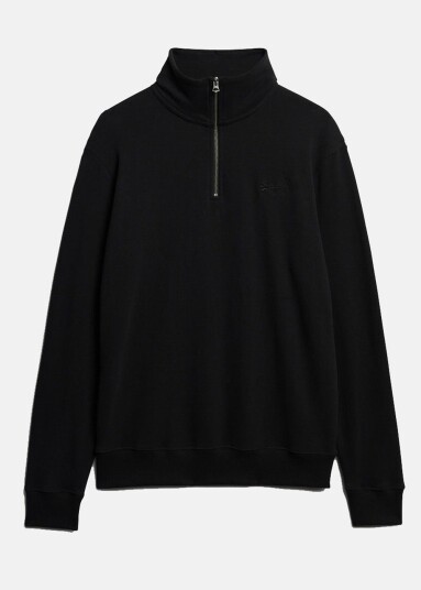 Superdry Essential Logo Henley Black Xl Sweatshirts