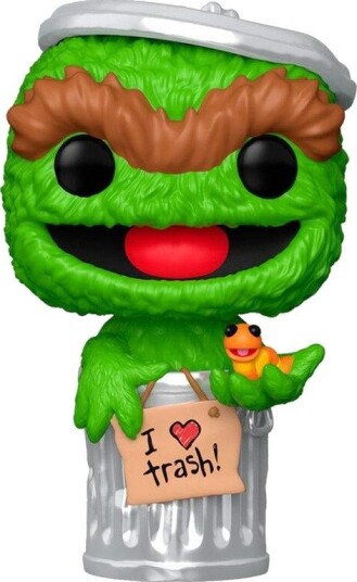 Northix POP-figur Sesame Street Oscar the Grouch