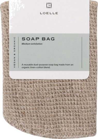 Loelle Organic Skincare Soap Bag