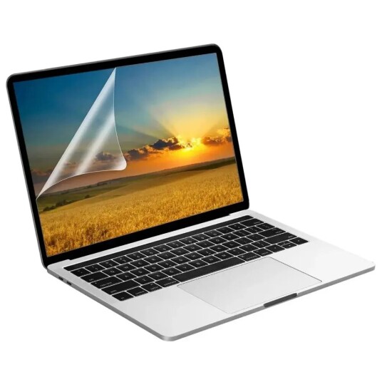INCOVER MacBook Pro 15 (Touch Bar) Plast Skjermbeskytter - Gjennomsiktig INCOVER MacBook Pro 15 (Touch Bar) Plast Skjermbeskytter - Gjennomsiktig