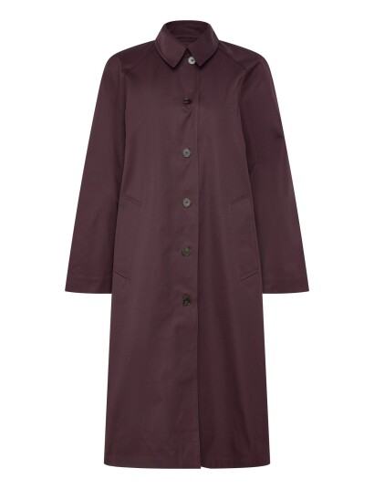 Copenhagen Studios Cph Trenchcoat 2 Cotton Burgundy Burgundy L