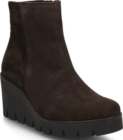 Gabor Wedge Ankle Boot DARK BROWN 40 Gabor Wedge Ankle Boot DARK BROWN 40