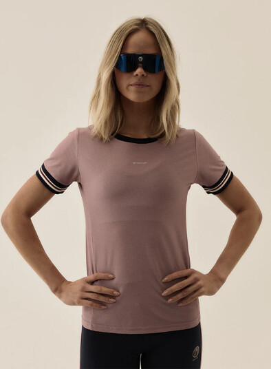 YMR Track Club Utö Ladies Race T Shirt Rosa M
