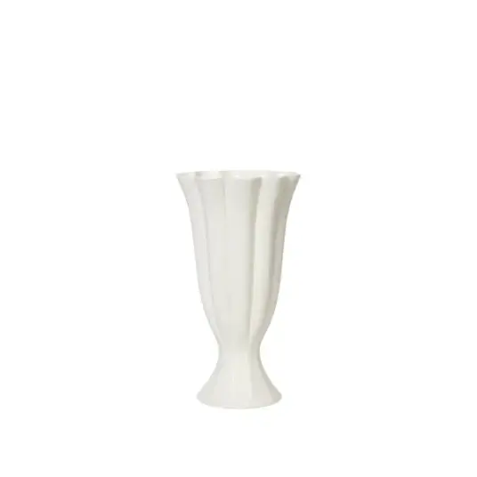 Broste Copenhagen Heli vase L Cream