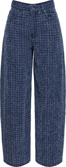 ONLY Onltaylor Hw Boucle Barrel Dnm Siji Blue XS x 32