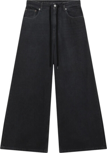 MM6 Maison Margiela Dame Jeans Svart W27, MM6 Maison Margiela Dame Jeans Svart W27,