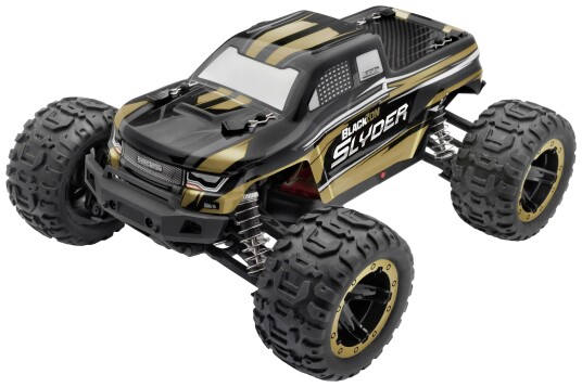 BLACKZON Slyder MT 1/16 4WD Electric Monster Truck Gold 540101 BLACKZON Slyder MT 1/16 4WD Electric Monster Truck Gold 540101