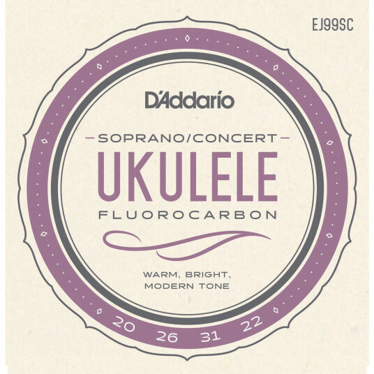 Daddario EJ99SC Soprano/Concert Ukulele