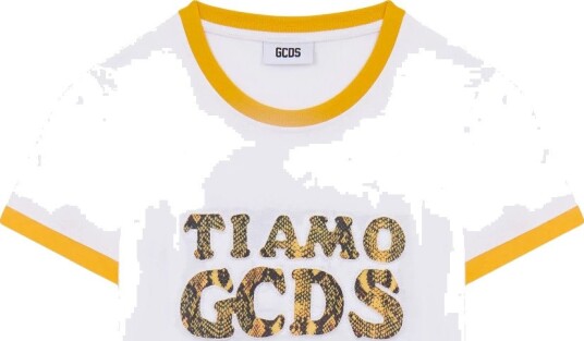 Gcds Dame Topper Hvit S, Gcds Dame Topper Hvit S,