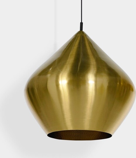 Beat Stout LED pendellampe børstet messing   Tom Dixon   Stue   Design   Med en lyskilde