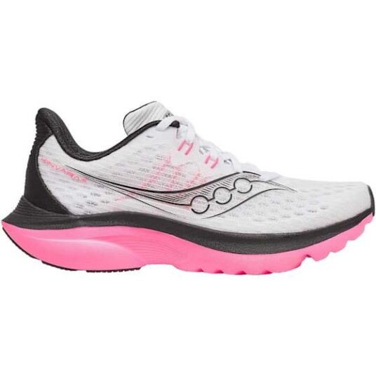 Saucony Women"s Kinvara 16 White/black 38.5 Saucony Women"s Kinvara 16 White/black 38.5