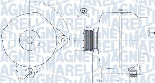 Dynamo MAGNETI MARELLI 063731763010