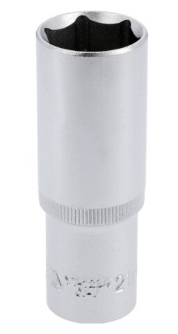 Yato 1/2" Pipenøkkelinnsats 21 mm Krom-Vanadium 76 mm